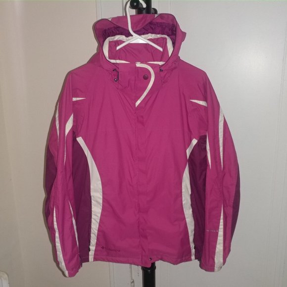 Columbia: Omni-Tech Waterproof Interchange Performance Jacket - Women's Size Med - Picture 1 of 16